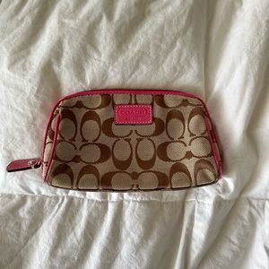 COACH mini clutch